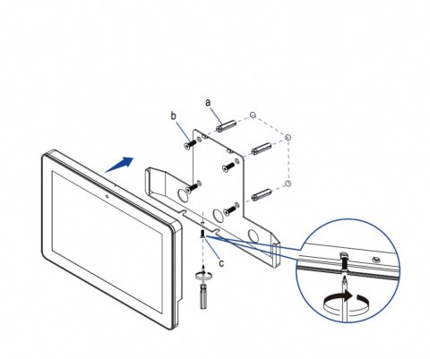 Monitor 10 cali TW1025ALASC B1PNR,10 punktów dotykowych IPS WiFi Monitor 10 cali TW1025ALASC B1PNR,10 punktów dotykowych IPS WiFi