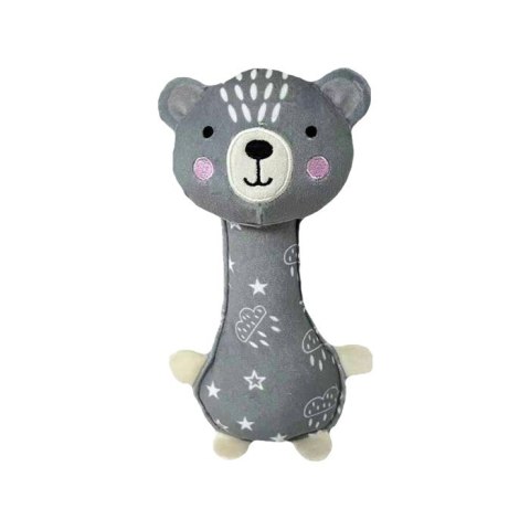 Zabawka z dźwiękiem Miś szary 17 cm Zabawka z dźwiękiem Miś szary 17 cm