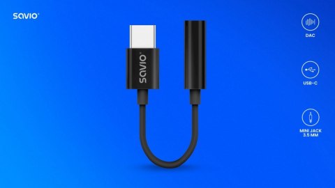 Adapter audio - USB-C Jack 3,5mm AK-74 Adapter audio - USB-C Jack 3,5mm AK-74