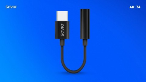 Adapter audio - USB-C Jack 3,5mm AK-74 Adapter audio - USB-C Jack 3,5mm AK-74
