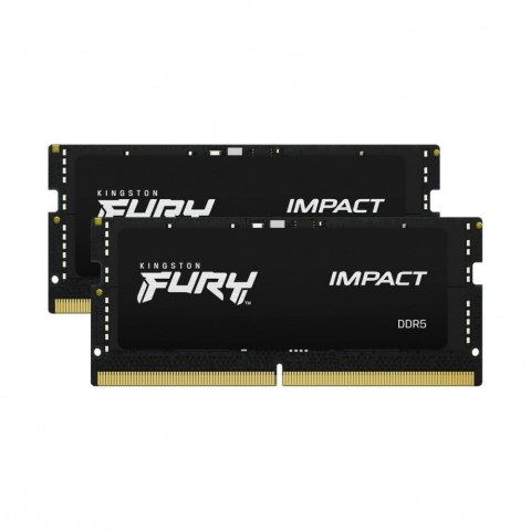 Pamięć DDR5 SODIMM Fury Impact 32GB(2*16GB)/5600 CL40 Pamięć DDR5 SODIMM Fury Impact 32GB(2*16GB)/5600 CL40