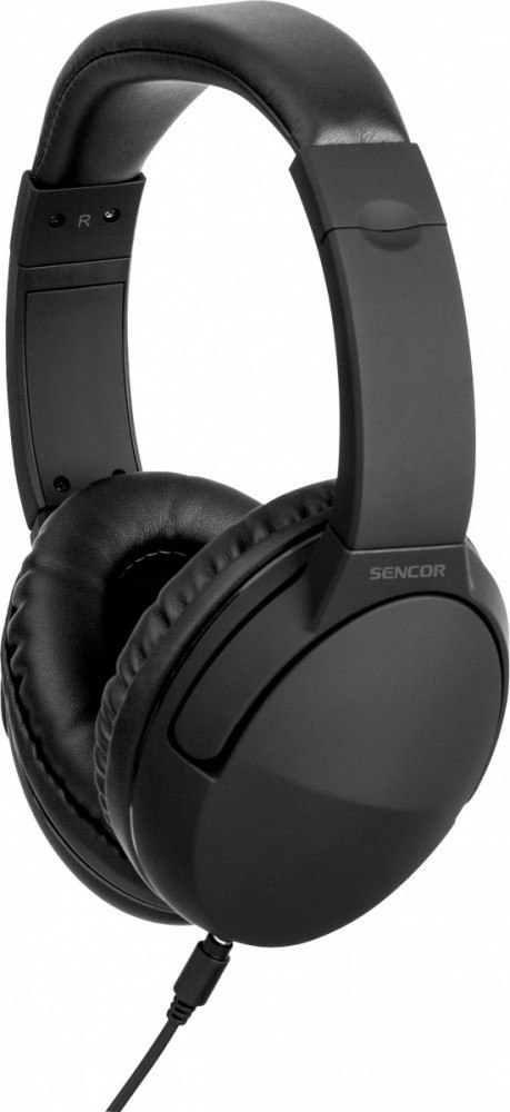 Słuchawki Stereo przewodowe SEP 636BK, 100dB odłączany kabel 1,2m Słuchawki Stereo przewodowe SEP 636BK, 100dB odłączany kabel 1,2m
