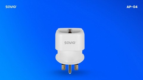 Adapter podróżny, gniazdo EU - wtyk UK AP-04 Adapter podróżny, gniazdo EU - wtyk UK AP-04