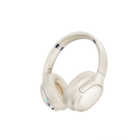 Bezprzewodowe słuchawki nauszne Bluetooth V5.3 ANC (Białe) Bezprzewodowe słuchawki nauszne Bluetooth V5.3 ANC (Białe)