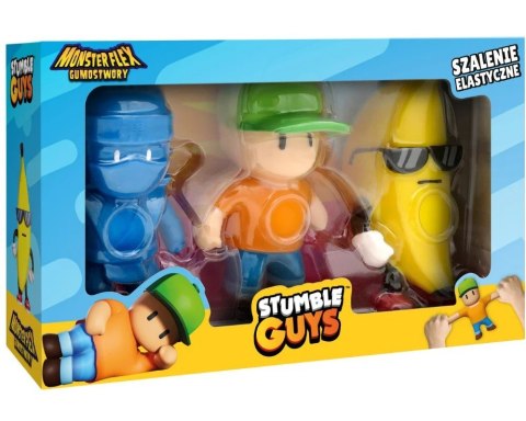 Figurki Gumostwory Stumble Guys 3-pak Figurki Gumostwory Stumble Guys 3-pak
