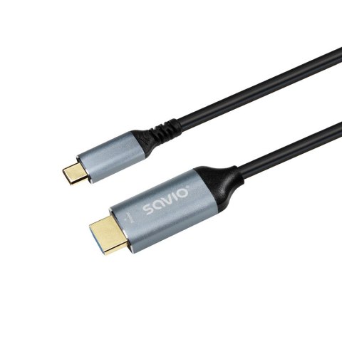 Kabel USB-C do HDMI v2.0b, 3m, miedź CL-184 Kabel USB-C do HDMI v2.0b, 3m, miedź CL-184