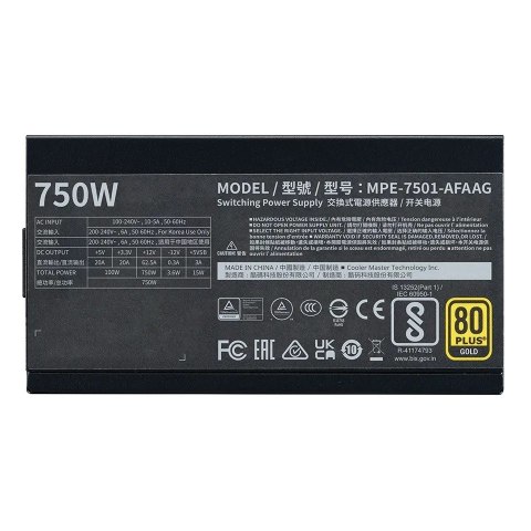 Zasilacz MWE Gold 750W v2 ATX 3.1 Zasilacz MWE Gold 750W v2 ATX 3.1