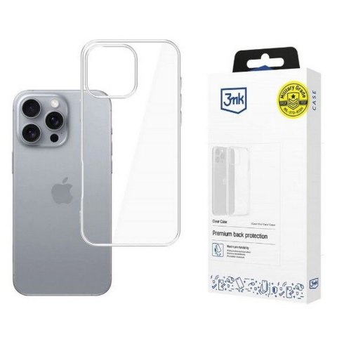 Etui Clear Case iPhone 16 Pro 6,3 przezroczysty Etui Clear Case iPhone 16 Pro 6,3 przezroczysty
