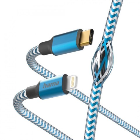 Kabel ładujący 1,5 m USB-C lightning Niebieski Kabel ładujący 1,5 m USB-C lightning Niebieski