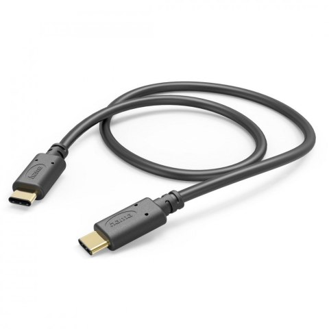 Kabel ładujący USB-C - USB-C 1,5m Czarny Kabel ładujący USB-C - USB-C 1,5m Czarny