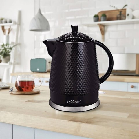 Ceramiczny czajnik elektryczny 1,5l 1500W MR-069-BLACK Ceramiczny czajnik elektryczny 1,5l 1500W MR-069-BLACK