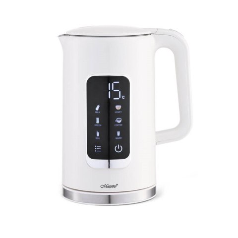 Czajnik elektryczny z regulacją temperatury 1,7l 2200W MR-024-WHITE Czajnik elektryczny z regulacją temperatury 1,7l 2200W MR-024-WHITE