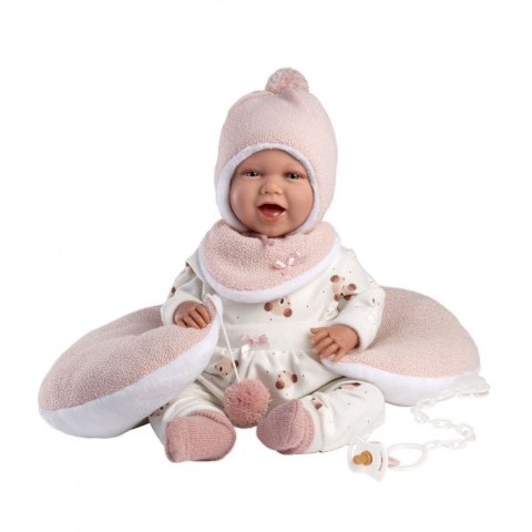 Lalka bobas Mimi 42 cm z poduszką rogal Lalka bobas Mimi 42 cm z poduszką rogal