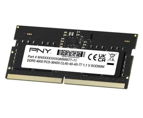 Pamięć do notebooka 16GB DDR5 SODIMM 4800 MN16GSD54800-BLK Pamięć do notebooka 16GB DDR5 SODIMM 4800 MN16GSD54800-BLK