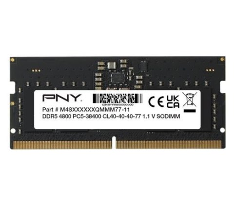 Pamięć do notebooka 16GB DDR5 SODIMM 4800 MN16GSD54800-BLK Pamięć do notebooka 16GB DDR5 SODIMM 4800 MN16GSD54800-BLK