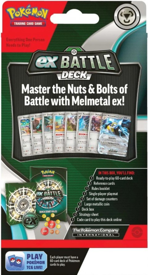 Karty Ex Battle Deck Melmetal ex Karty Ex Battle Deck Melmetal ex
