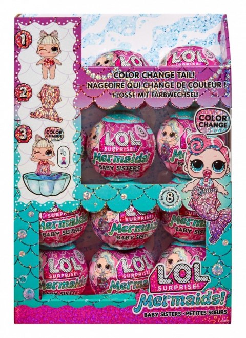 Laleczka L.O.L. Surprise Mermaids Syrenka w kuli niespodzianka Laleczka L.O.L. Surprise Mermaids Syrenka w kuli niespodzianka