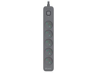 Listwa zasilająca antyprzepięciowa Power Line+ 3m Graphite (5 gniazd)