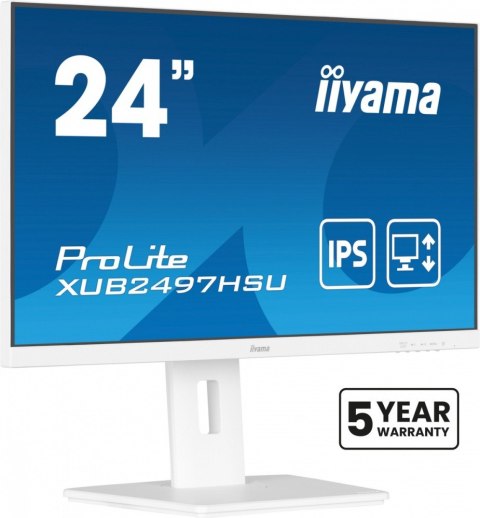 Monitor 24 cale XUB2497HSU-W2 IPS, HDMI, DP, 2x2W, 2xUSB, Pivot, HAS(150mm) /5y/ Monitor 24 cale XUB2497HSU-W2 IPS, HDMI, DP, 2x2W, 2xUSB, Pivot, HAS(150mm) /5y/