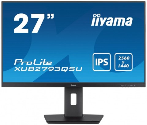 Monitor 27 cali XUB2793QSU-B7 IPS, QHD, HAS(150mm), 100Hz, 300cd Monitor 27 cali XUB2793QSU-B7 IPS, QHD, HAS(150mm), 100Hz, 300cd