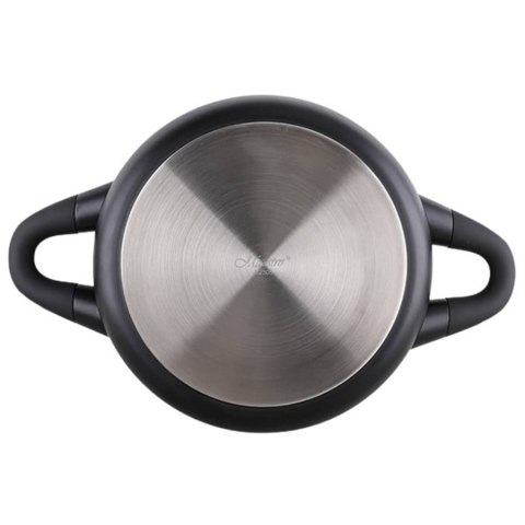 Garnek z pokrywką / Kociołek MARBLE 18cm, 2,2l MR-4017-18 Garnek z pokrywką / Kociołek MARBLE 18cm, 2,2l MR-4017-18
