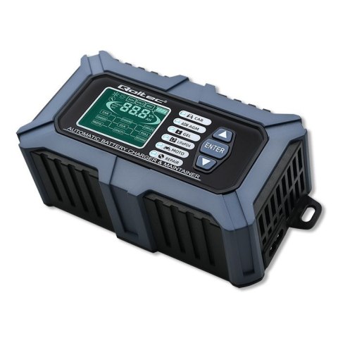 Inteligentna mikroprocesorowa ładowarka z testerem baterii i funkcją naprawy 12V | 6A | LCD | Prostownik do akumulatora AGM LiFe Inteligentna mikroprocesorowa ładowarka z testerem baterii i funkcją naprawy 12V | 6A | LCD | Prostownik do akumulatora AGM LiFe