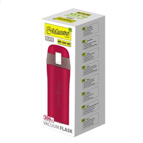 Kubek termiczny 300 ml Pretty MR-1643-30C Czerwony Kubek termiczny 300 ml Pretty MR-1643-30C Czerwony