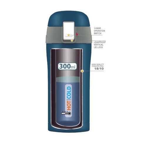 Kubek termiczny 300 ml Swetty MR-1643-30D Niebieski Kubek termiczny 300 ml Swetty MR-1643-30D Niebieski