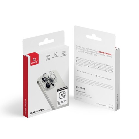 Szkło ochronne Lens Shield - na aparat i obiektyw iPhone 16 Pro / iPhone 16 Pro Max / iPhone 15 Pro / iPhone 15 Pro Max Szkło ochronne Lens Shield - na aparat i obiektyw iPhone 16 Pro / iPhone 16 Pro Max / iPhone 15 Pro / iPhone 15 Pro Max