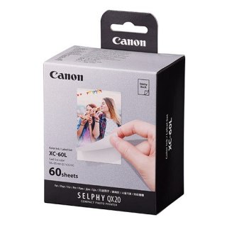 Zestaw atramentu i papieru Canon XC-60L 2x3 60 odbitek 6756C001