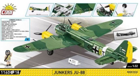 Klocki Junkers JU-88 1160 elementów Klocki Junkers JU-88 1160 elementów
