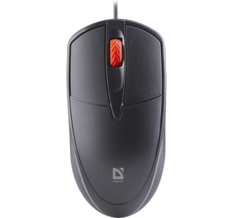 Mysz przewodowa silent click ICON MB-057 1000 DPI Czarna Mysz przewodowa silent click ICON MB-057 1000 DPI Czarna