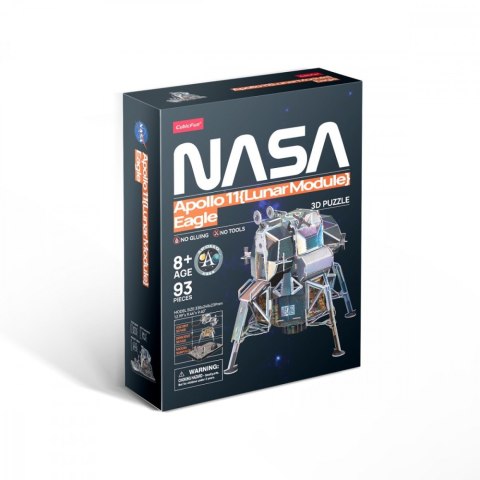 Puzzle 3D 93 elementy Apollo 11 Puzzle 3D 93 elementy Apollo 11