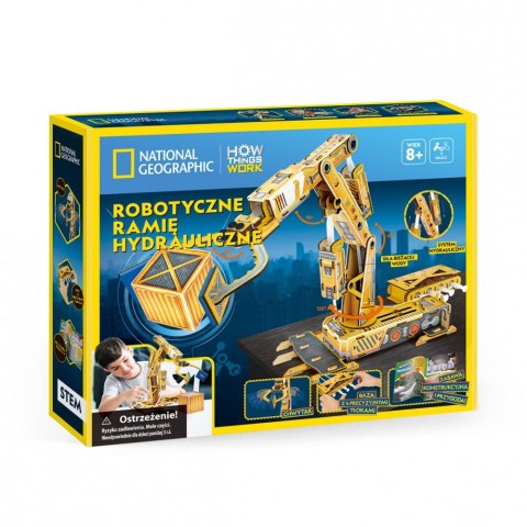 Puzzle 3D Hydrauliczne ramię robot Puzzle 3D Hydrauliczne ramię robot
