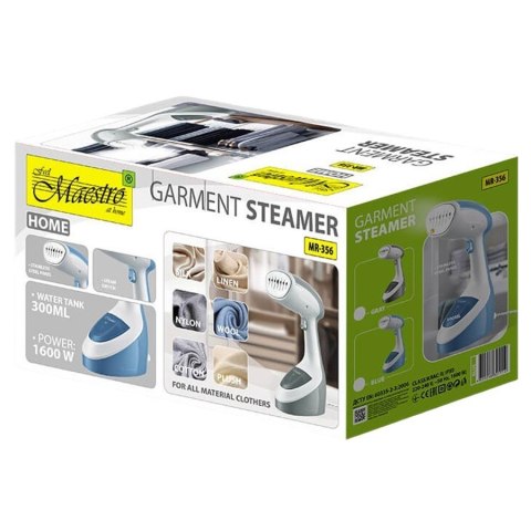 Parownica do ubrań 1600W MR-356-GREY Szara Parownica do ubrań 1600W MR-356-GREY Szara