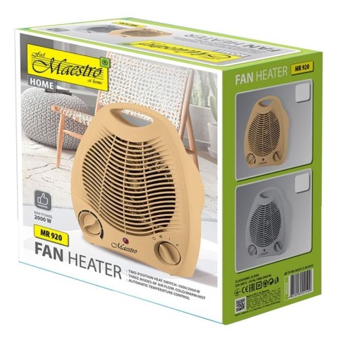 Termowentylator 2000W MR-920-GREY Szary Termowentylator 2000W MR-920-GREY Szary