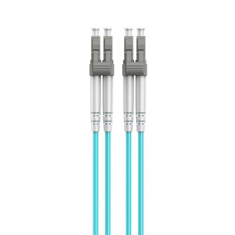 Kabel światłowodowy wielomodowy duplex OM4 50/125, LC/LC, 1 m Kabel światłowodowy wielomodowy duplex OM4 50/125, LC/LC, 1 m