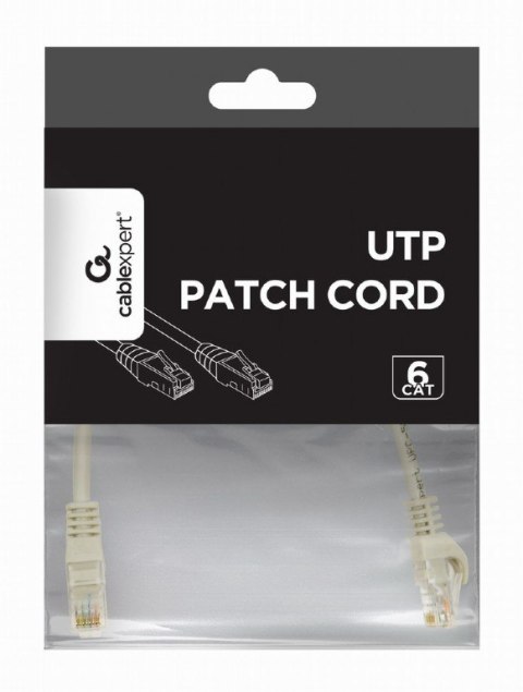 Patch cord kat.6 miedź UTP 7.5m szary Patch cord kat.6 miedź UTP 7.5m szary