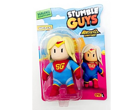 Figurka Gumostwory Strumble Guys Super Gal Figurka Gumostwory Strumble Guys Super Gal