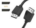Kabel displayport DP 1.2 ultra HD 4k 3m