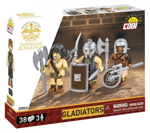 Klocki Imperium Romanum - Gladiatorzy 3 figurki Klocki Imperium Romanum - Gladiatorzy 3 figurki