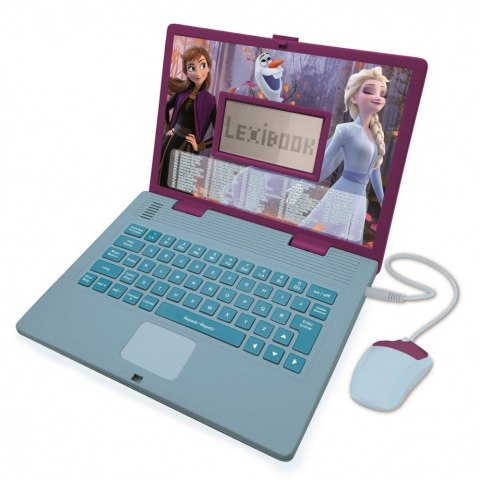 Laptop edukacyjny Disney Frozen dwujęzyczny PL/ ENG 124 aktywności Laptop edukacyjny Disney Frozen dwujęzyczny PL/ ENG 124 aktywności