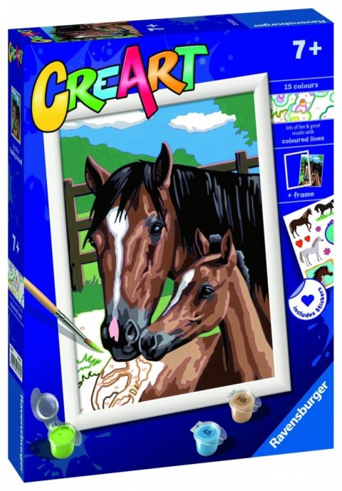 Malowanka CreArt Konie Malowanka CreArt Konie