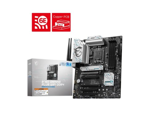 Płyta główna B760 GAMING PLUS WIFI s1700 4DDR4 DP/HDMI ATX Płyta główna B760 GAMING PLUS WIFI s1700 4DDR4 DP/HDMI ATX