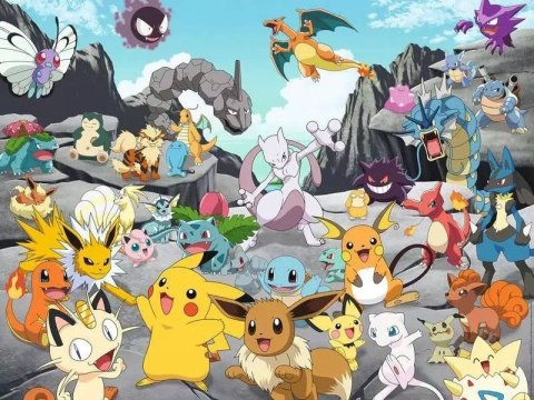 Puzzle 1500 elementów Pokemon Classic Puzzle 1500 elementów Pokemon Classic