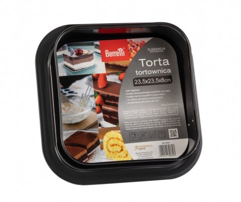 Tortownica kwadratowa 23.5 cm Torta Tortownica kwadratowa 23.5 cm Torta