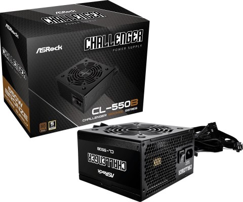 Zasilacz CL-550B 550W 80PLUS BRONZE Zasilacz CL-550B 550W 80PLUS BRONZE