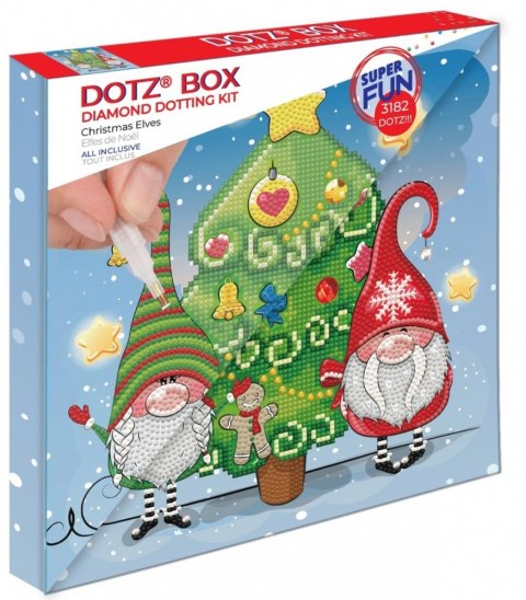 Zestaw Diamond Dotz Elfy Bożonarodzeniowe Zestaw Diamond Dotz Elfy Bożonarodzeniowe