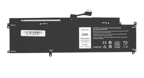 Bateria XCNR3 do Dell Latitude E7370 7370 - 7.6V 4200 mAh (32 Wh) 7.6V (7.4V) Bateria XCNR3 do Dell Latitude E7370 7370 - 7.6V 4200 mAh (32 Wh) 7.6V (7.4V)