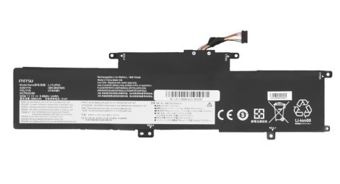 Bateria L17L3P53 do Lenovo ThinkPad Yoga L380 L390 3990 mAh (44 Wh) 11.1V (10.8V) Bateria L17L3P53 do Lenovo ThinkPad Yoga L380 L390 3990 mAh (44 Wh) 11.1V (10.8V)
